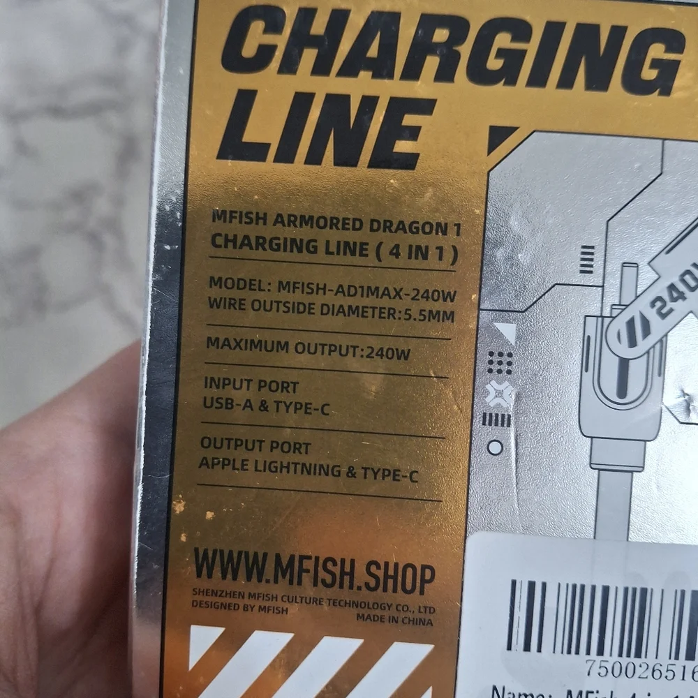 Mfish new charging